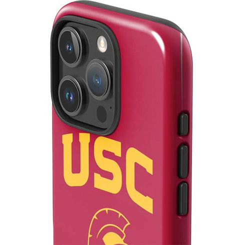University of Southern California USC Trojan Logo iPhone 16 Pro Impact Case